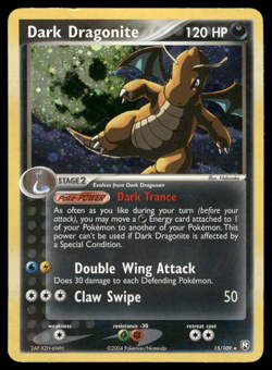 Dark Dragonite 15/109 EX Team Rocket Returns Holo Rare Pokemon Card - NM-LP - Image 1