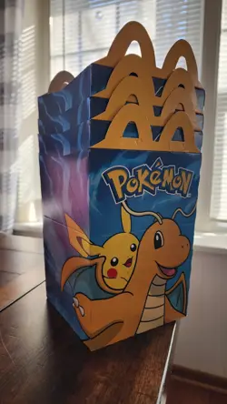 Pokemon 2025 McDonald’s - Dragon Discovery Happy Meal Box ONLY - No Cards - Image 2