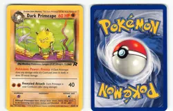 DARK PRIMEAPE 43/82 UNCOMMON TEAM ROCKET POKEMON LP - Image 1