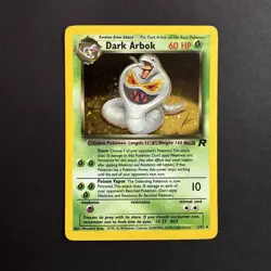 LP Pokemon TCG Dark Arbok Holo 2/82 (Team Rocket / Unlimited / 2000) - Image 1