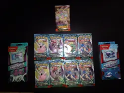 Pokemon Card Pack & Knockout Collection Box Lot Journey Together Sparks 13 Packs - Image 2