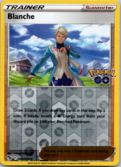 Pokemon TCG Blanche Pokemon Go 064/078 Reverse Holo Uncommon - Image 1