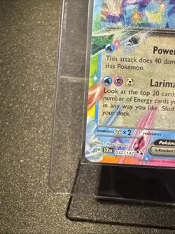 Pokemon Lapras ex 032/142 Stellar Crown Scarlet & Violet Double Rare - Image 4