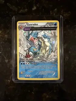Gyarados Full Art Cosmos Holo Rare 2015 Pokemon TCG XY Ancient Origins 21/98 - Image 1