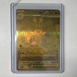 Mega Lucario EX Full Art Holo 188/132 Pokemon TCG Mega Evolution - Image 1