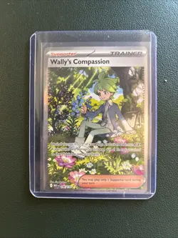 Wally's Compassion 186/132 Pokemon Mega Evolution SIR - Image 1