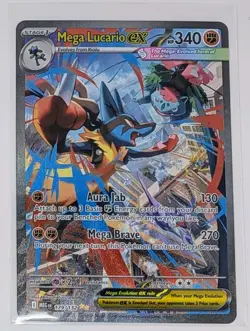 Pokemon TCG Mega Lucario EX 179/132 SIR Mega Evolutions English NM / OC - Image 1