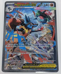 Pokemon TCG Mega Lucario EX 179/132 SIR Mega Evolutions English NM / OC - Image 2