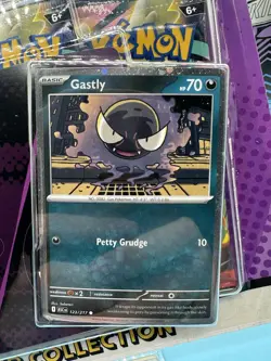 Pokemon TCG Mega Evolution Ascended Heroes Tech Sticker Collection GASTLY - Image 3