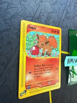 Pokemon Card Vulpix Aquapolis E Series WOTC Vintage 116/147 116 💎NM💎 - Image 3