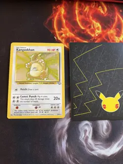 Pokemon Card Kangaskhan Jungle 5/64 Unlimited Holo Rare 187 💎Near Mint NM💎 - Image 1