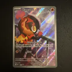 Charcadet - 022 Pokemon Center Stamped Promo Phantasmal Flames ETB - Image 1