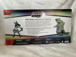 Pokemon TCG Prismatic Evolutions Lucario & Tyranitar EX Premium Collection Box - Image 2