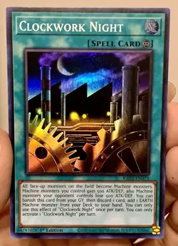 Yugioh 1xCopy Clockwork Night RA03-EN071 Super Rare 1st Ed NM/VLP w/Tracking - Image 1