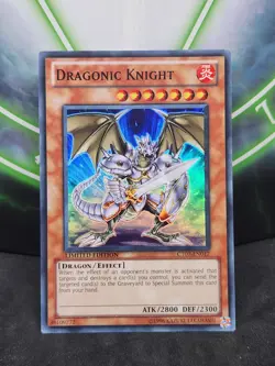 Yugioh Dragonic Knight CT07-EN017 Super Rare - Image 1
