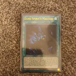 Dark Spirit's Mastery LED5-EN004 Ultra Rare 1st Edition NM - Image 1
