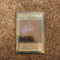 Dark Spirit's Mastery LED5-EN004 Ultra Rare 1st Edition NM - Image 2
