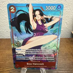 One Piece TCG Boa Hancock SR OP12-014 Legacy of the Master English Foil Card NM - Image 1