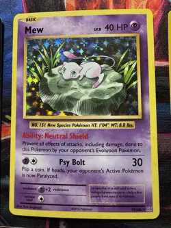 RARE MEW/MEWTWO POKEMON CARD LOT - Image 3