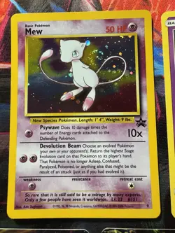 RARE MEW/MEWTWO POKEMON CARD LOT - Image 4
