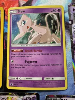 RARE MEW/MEWTWO POKEMON CARD LOT - Image 5