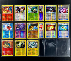 2015 Pokemon XY BREAKTHROUGH Set Cards Collection Lot REVERSE HOLO Rare Mewtwo + - Image 1