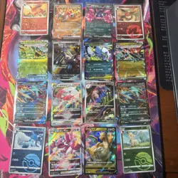 Pokemon 16 Card Lot nm V Max Mega Amazing Ex HOLO Rare Hits Only K7 - Image 1