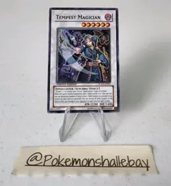 Tempest Magician SOVR-ENSE1 *VLP* Unlimited Edition Super Rare Yugioh Card - Image 1