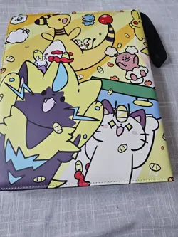 Pokemon Binder large Holds Up To 900 Cards Wrist Strap Zip Closure NEW - Image 2