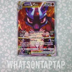 Pokemon Card Lucario Vstar SWSH291 Black Star Promo Sword Shield Crown Zenith - Image 1