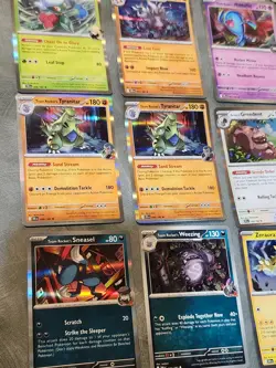pokemon card lot of 25 crobat ex mewtwo ex yanmega ex and tyrannical and others - Image 5