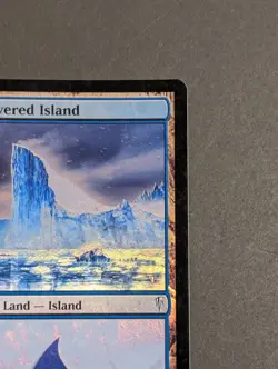 MTG Card - 1x Snow Covered Island - Coldsnap - LP Foil - Magic The Gathering 152 - Image 4
