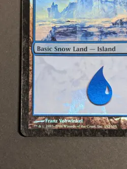 MTG Card - 1x Snow Covered Island - Coldsnap - LP Foil - Magic The Gathering 152 - Image 5