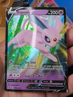Espeon V SWSH201 SWSH: Sword & Shield Promo Cards Holo *DMG - Image 3