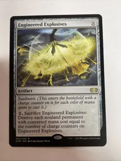 Engineered Explosives Double Masters #252 Rare - Image 1