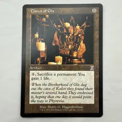 Claws of Gix x1 MTG Time Spiral Shifted 1x Magic Very Good Light Play VG LP - Image 1