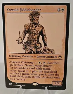 Oswald Fiddlebender (Showcase) MTG Adventures in the Forgotten Realms Regular - Image 1