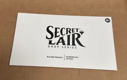 MTG Secret Lair Drop: Arcade Racers - Rainbow Foil Edition - Factory Sealed - Image 1