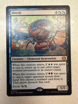 Deceit - NM- Lorwyn Eclipsed MTG Magic The Gathering English - Image 1
