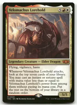 Velomachus Lorehold #309 MTG Tarkir Dragonstorm TDC NM X1 - Image 1