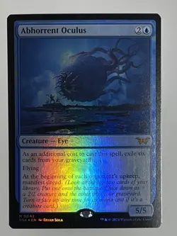 Abhorrent Oculus - Foil - Duskmourn: House of Horror - NM - MTG - 42 - Image 1