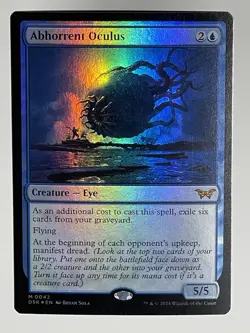 Abhorrent Oculus - Foil - Duskmourn: House of Horror - NM - MTG - 42 - Image 4