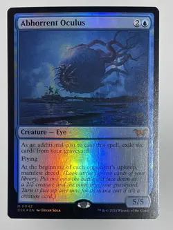 Abhorrent Oculus - Foil - Duskmourn: House of Horror - NM - MTG - 42 - Image 5