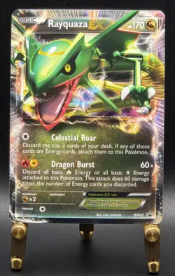 Pokemon TCG ~ Rayquaza EX BW Black Star Promos ~ BW47 Holo Promo ~ See Pictures - Image 1