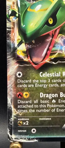 Pokemon TCG ~ Rayquaza EX BW Black Star Promos ~ BW47 Holo Promo ~ See Pictures - Image 2