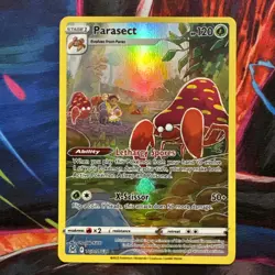 Pokemon TCG Parasect Trainer Gallery Holo Ultra Rare Card TG01/TG30 Lost Origin - Image 1