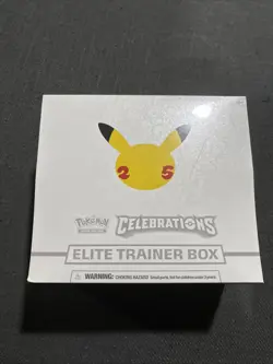 Pokemon TCG 25th Anniversary Celebrations Elite Trainer Box 2021 Edition Sealed - Image 1