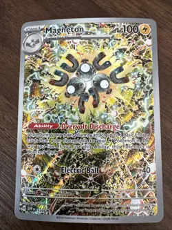 Pokemon Magneton 159 Sv: Scarlet & Violet Surging Sparks ETB Promo Holo - Image 1