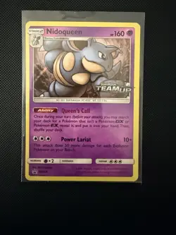 Nidoqueen SM160 Team Up Prerelease Promo Stamped Pokemon TCG - NM - Image 1