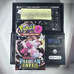 22.42 g Paldean Fates Booster Pack Pokemon TCG New Sealed - Image 1